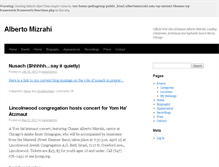 Tablet Screenshot of albertomizrahi.com